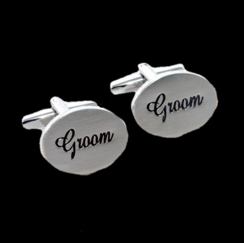 Image 0 of Groom Formal Groomsmen Groom Wedding Mens Cufflinks Two Sets