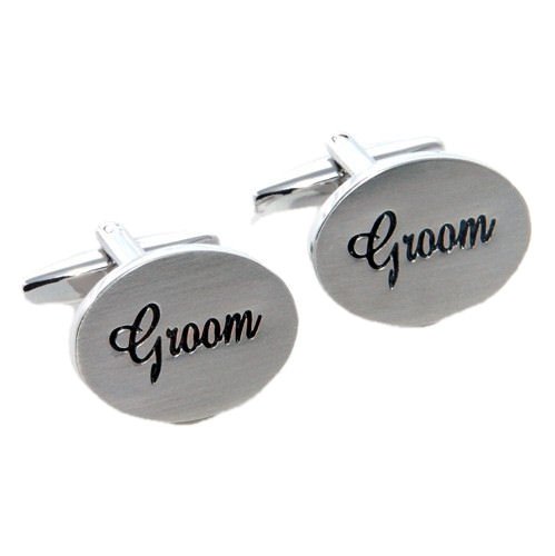 Image 1 of Groom Formal Groomsmen Groom Wedding Mens Cufflinks Two Sets