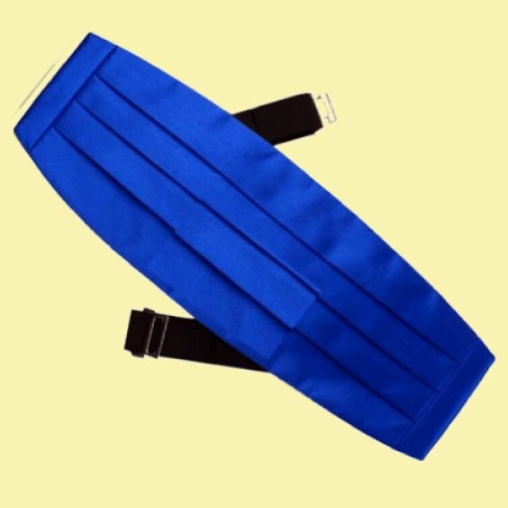 Royal Blue Formal Groomsmen Groom Wedding Mens Cummerbund