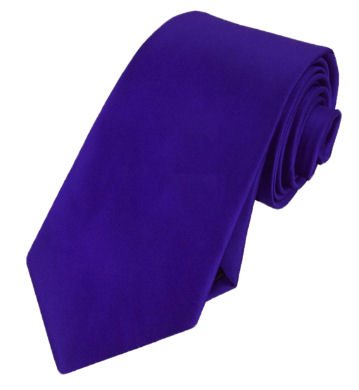 Image 1 of Electric Blue Indigo Formal Boys Ages 7-13 Wedding Straight Boys Neck Tie 