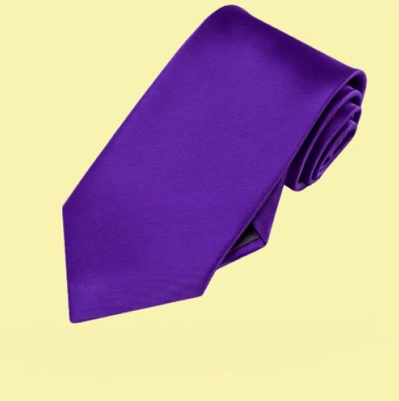 Image 0 of Cadbury Amethyst Purple Formal Boys Ages 7-13 Wedding Straight Boys Neck Tie 