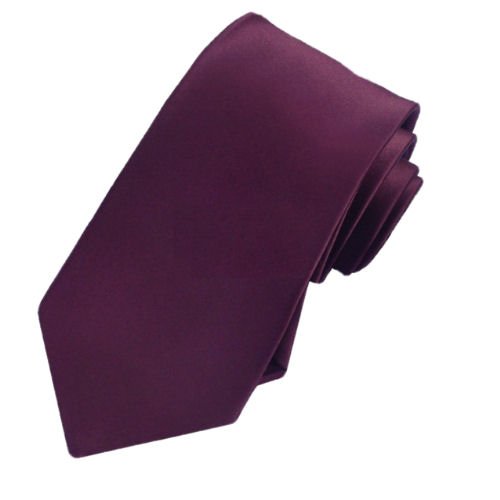 Image 1 of Deep Maroon Formal Boys Ages 7-13 Wedding Straight Boys Neck Tie 