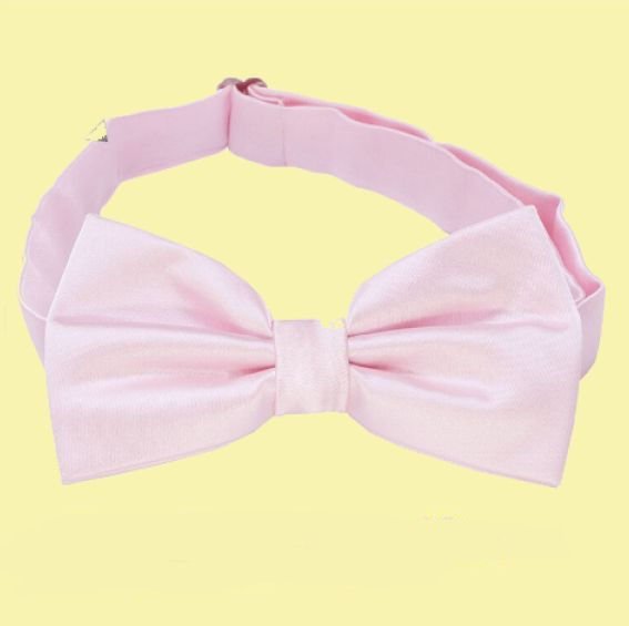 Image 0 of Baby Pink Boys Ages 1-7 Wedding Boys Neck Bow Tie 