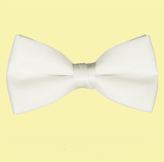 Image 0 of Ivory Boys Ages 1-7 Wedding Boys Neck Bow Tie 