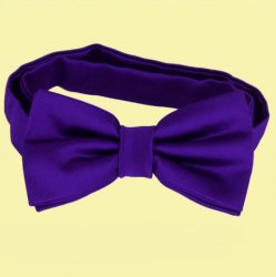Cadbury Amethyst Purple Boys Ages 1-7 Wedding Boys Neck Bow Tie 