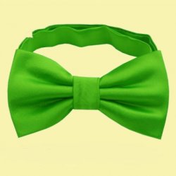 Apple Green Boys Ages 1-7 Wedding Boys Neck Bow Tie 