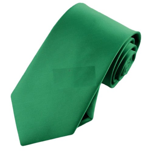 Image 1 of Emerald Green Formal Groomsmen Groom Wedding Narrow Mens Neck Tie 