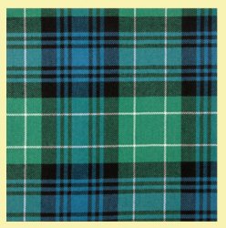 Abercrombie Ancient Tartan 16oz Wool Fabric Heavyweight Swatch 