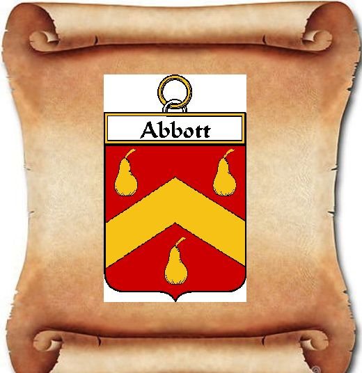 Image 4 of Abbott Irish Coat of Arms Print Abbott Irish Family Crest Print