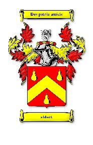 Image 1 of Abbott Irish Coat of Arms Print Abbott Irish Family Crest Print