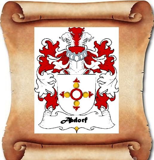 Image 1 of Almentz Swiss Coat of Arms Print Almentz Swiss Family Crest Print 