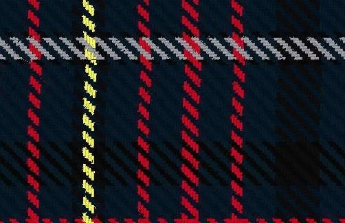 Image 3 of Aberdale Modern Single Width 11oz Lightweight Tartan Wool Fabric