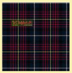 Aberdale Modern Single Width 16oz Heavyweight Tartan Wool Fabric