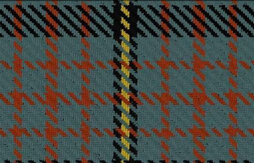 Image 2 of Aberdale Reproduction Single Width 11oz Lightweight Tartan Wool Fabric