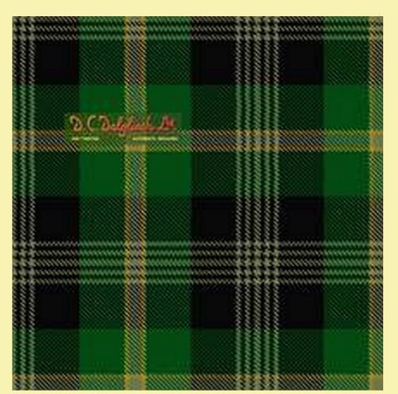 Image 0 of Aberdeen Angus Ancient Single Width 11oz Lightweight Tartan Wool Fabric