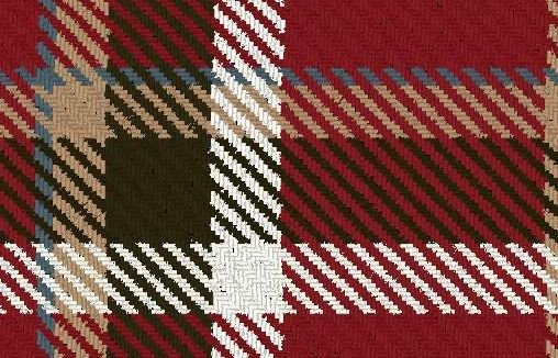 Image 4 of Aberdeen City Reproduction Double Width 11oz Lightweight Tartan Wool Fabric 