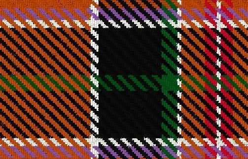 Image 5 of Aberdeen District Ancient Single Width 16oz Heavyweight Tartan Wool Fabric