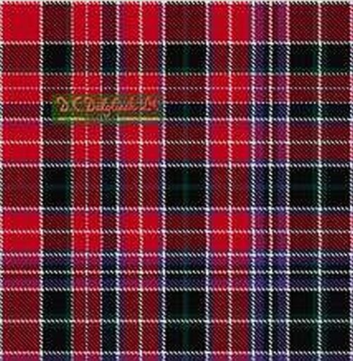 Image 1 of Aberdeen District Modern Double Width 11oz Lightweight Tartan Wool Fabric 