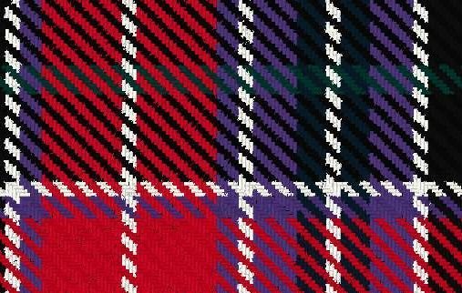 Image 5 of Aberdeen District Modern Single Width 16oz Heavyweight Tartan Wool Fabric