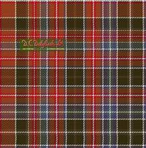 Image 1 of Aberdeen District Reproduction Double Width 11oz Lightweight Tartan Wool Fabric 