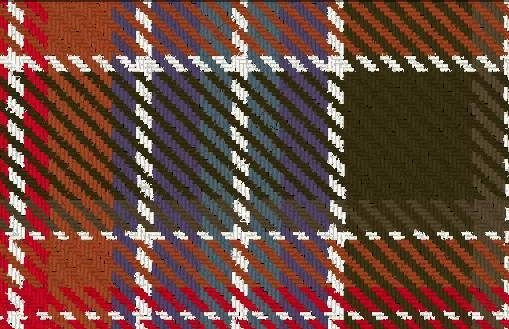 Image 2 of Aberdeen District Reproduction Double Width 11oz Lightweight Tartan Wool Fabric 
