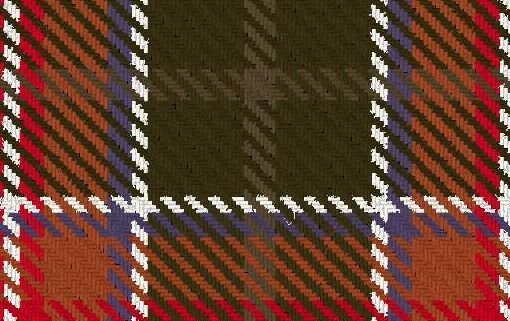 Image 3 of Aberdeen District Reproduction Single Width 11oz Lightweight Tartan Wool Fabric
