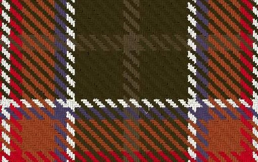 Image 2 of Aberdeen District Reproduction Single Width 16oz Heavyweight Tartan Wool Fabric