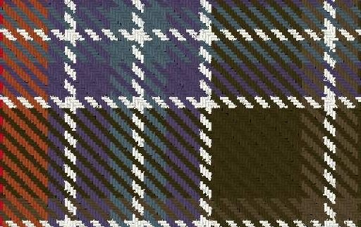 Image 3 of Aberdeen District Reproduction Single Width 16oz Heavyweight Tartan Wool Fabric