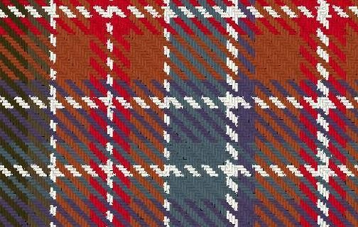 Image 4 of Aberdeen District Reproduction Single Width 16oz Heavyweight Tartan Wool Fabric