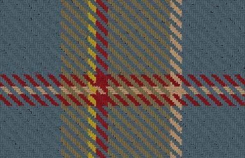 Image 5 of Aberdeen Mither Reproduction Single Width 11oz Lightweight Tartan Wool Fabric