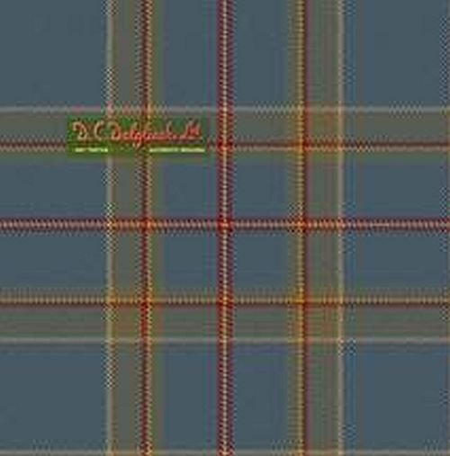 Image 1 of Aberdeen Mither Kirk Reproduction Single Width 4oz Tartan Pure Silk Fabric