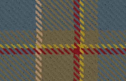 Image 4 of Aberdeen Mither Kirk Reproduction Single Width 4oz Tartan Pure Silk Fabric