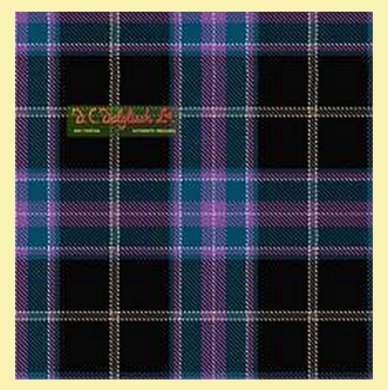Image 0 of Aberdeen Voluntary Ancient Double Width 11oz Lightweight Tartan Wool Fabric 