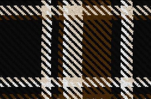 Image 2 of Abergavenny Modern Double Width 11oz Lightweight Tartan Wool Fabric 