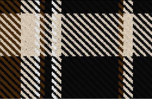 Image 3 of Abergavenny Modern Double Width 11oz Lightweight Tartan Wool Fabric 
