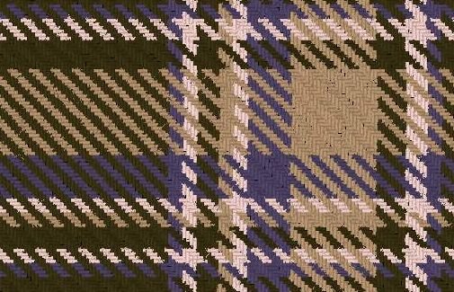 Image 4 of Abergavenny Reproduction Double Width 11oz Lightweight Tartan Wool Fabric 