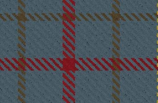 Image 2 of Abertay University Reproduction Double Width 11oz Lightweight Tartan Wool Fabric