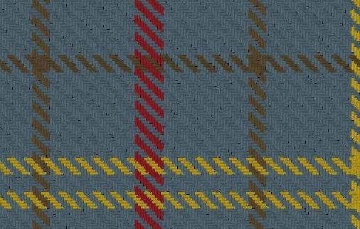 Image 3 of Abertay University Reproduction Double Width 11oz Lightweight Tartan Wool Fabric