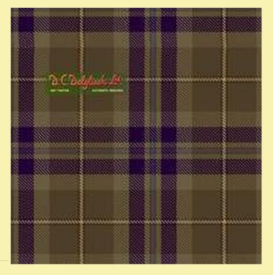 Image 0 of Aberuchil Reproduction Double Width 11oz Lightweight Tartan Wool Fabric 