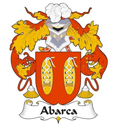 Image 0 of Abarca Spanish Coat of Arms Print Abarca Spanish Family Crest Print