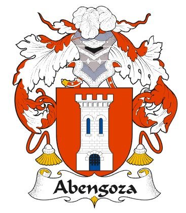 Image 0 of Abengoza Spanish Coat of Arms Print Abengoza Spanish Family Crest Print
