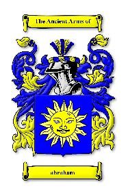 Image 0 of Abraham Irish Coat of Arms Print Abraham Irish Family Crest Print