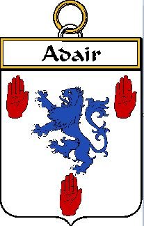 Image 3 of Adair Irish Coat of Arms Print Adair Irish Family Crest Print