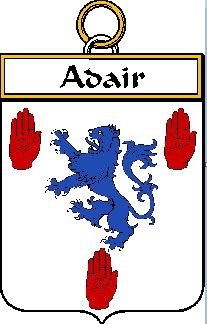Image 3 of Adair Irish Coat of Arms Large Print Adair Irish Family Crest 
