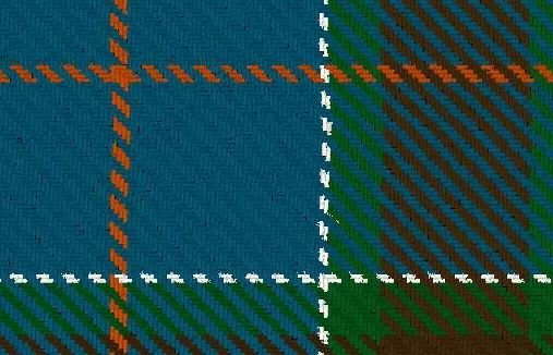 Image 4 of Adams Modern Double Width 11oz Lightweight Tartan Wool Fabric 
