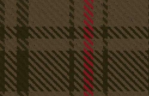 Image 4 of Adams Reproduction Single Width 11oz Lightweight Tartan Wool Fabric