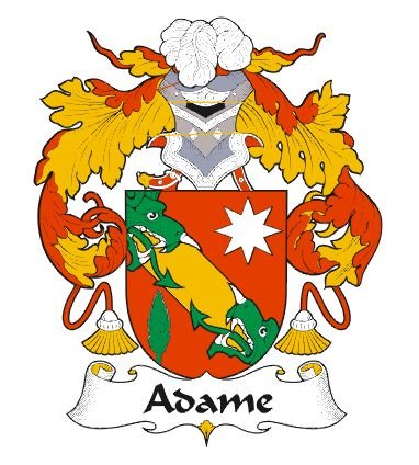 Image 0 of Adame Spanish Coat of Arms Print Adame Spanish Family Crest Print