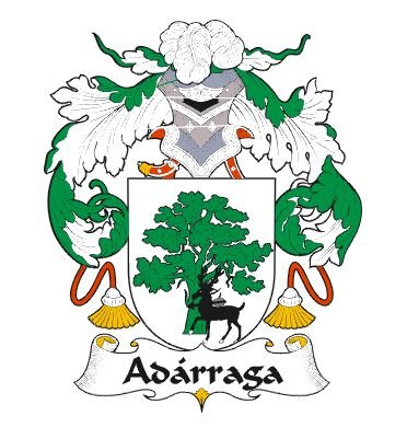 Image 0 of Adarraga Spanish Coat of Arms Print Adarraga Spanish Family Crest Print