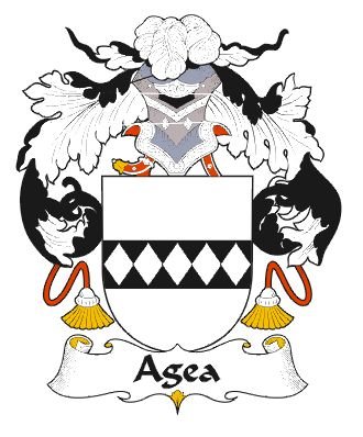 Image 0 of Agea Spanish Coat of Arms Print Agea Spanish Family Crest Print