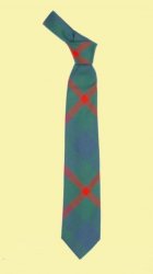 Agnew Ancient Clan Tartan Lightweight Wool Straight Boys Neck Tie 